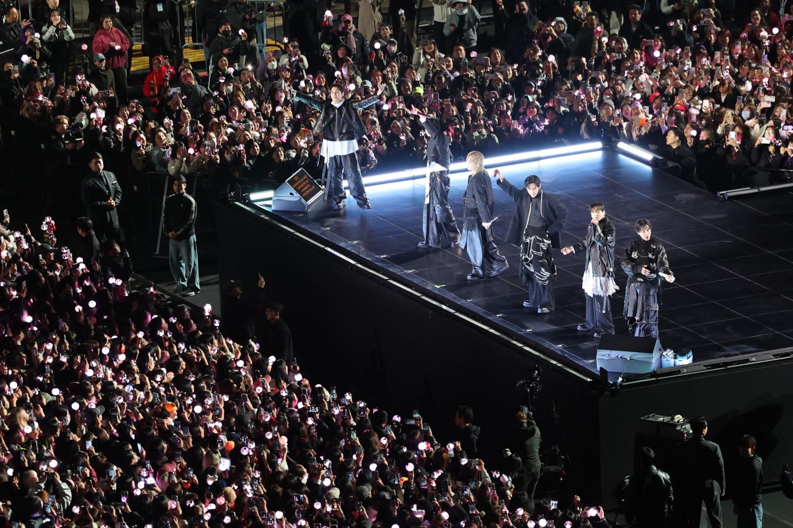 BTS 광화문 라이브 콘서트 공연